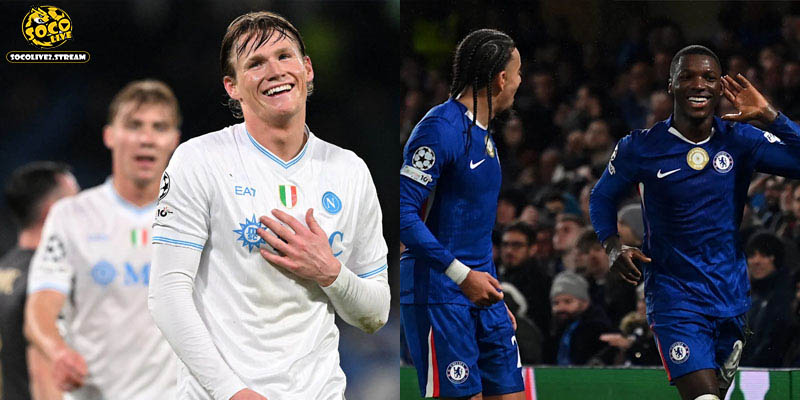 Napoli vs Chelsea mới chỉ gặp nhau 2 lần trong lịch sử