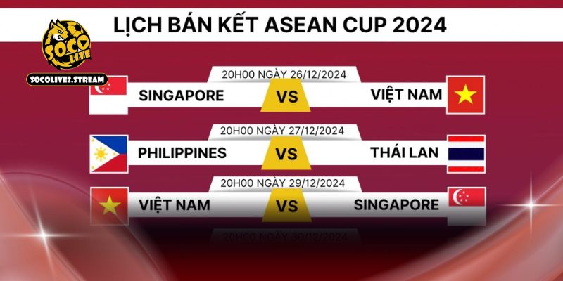 Tính năng nổi bật xuất hiện trong lịch thi đấu tại Socolive